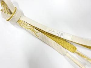 未使用品　正絹　手組帯締め